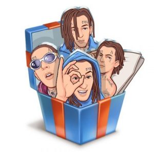 Стикеры «KIZARU» бесплатно