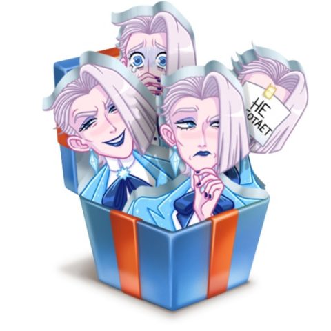 Стикеры Бланш ВКонтакте
