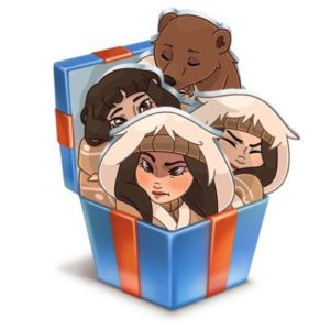 Стикеры Сахаяна ВКонтакте