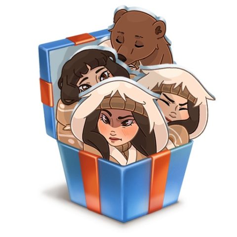 Стикеры Сахаяна ВКонтакте